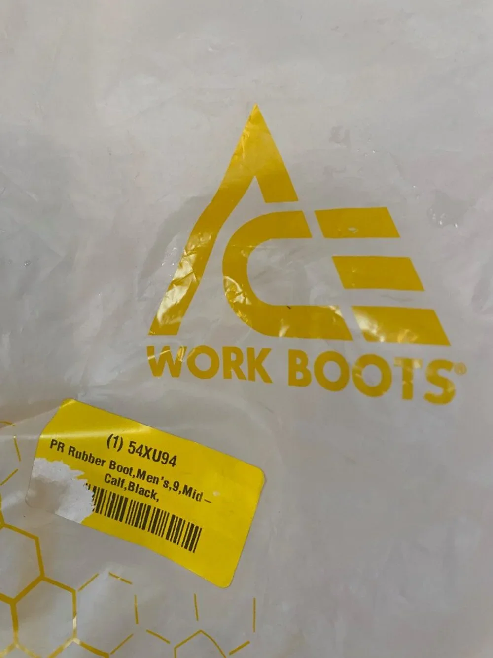ACE Black Bullfrog PRO II Steel Toe Unisex Work Boots Shoes Crews Men 9 Women 11